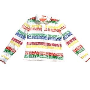 Castelbajac Sport Colorful Graphic Shirt Size S/2